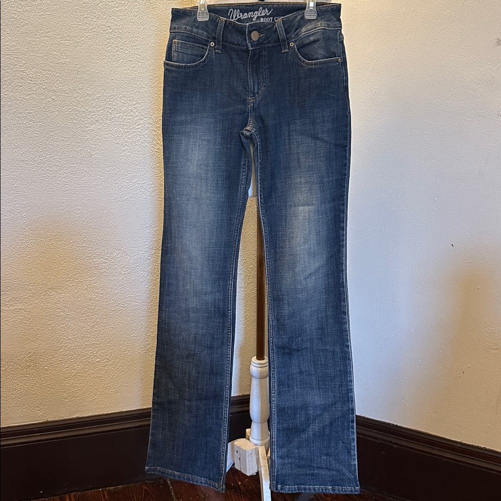 Wrangler Light Blue Juniors Boot Cut Denim Size 3/36